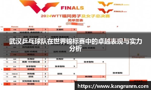 武汉乒乓球队在世界锦标赛中的卓越表现与实力分析